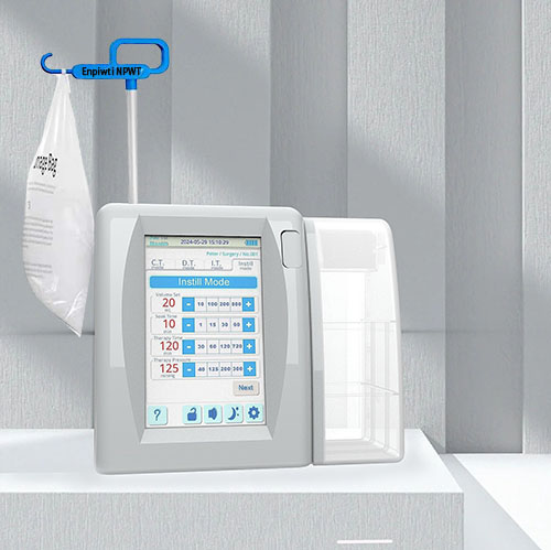 Negative pressure wound therapy system with irrigation